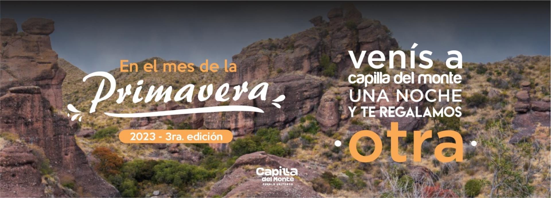 Capilla del Monte | Mes de la Primavera