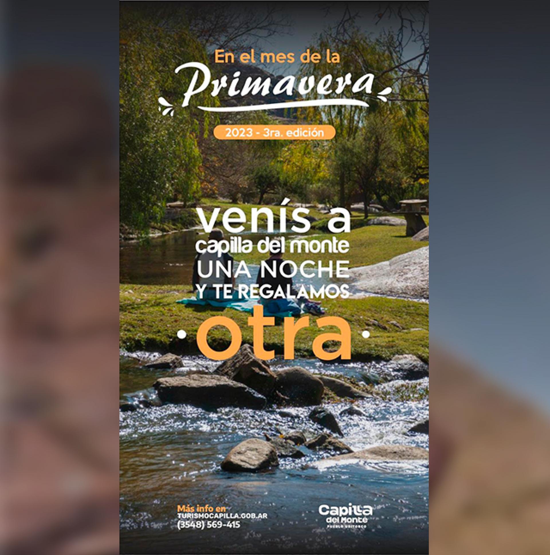 Capilla del Monte | Mes de la Primavera